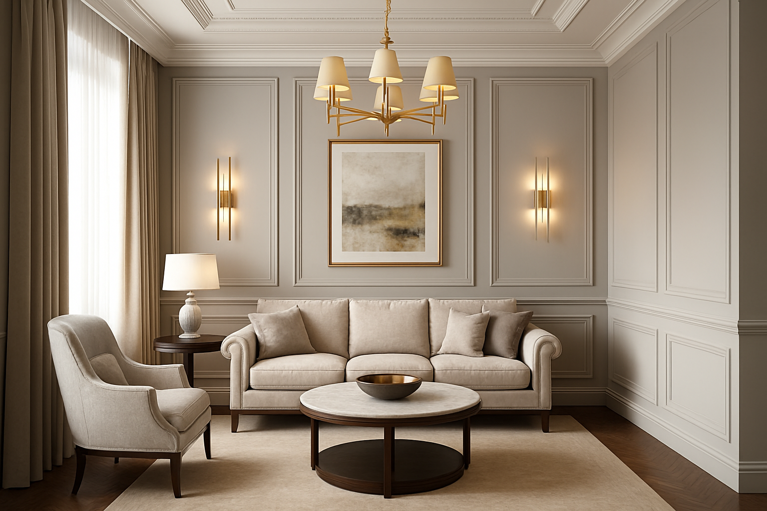 ديكور مجلس عربي فاخر بتصميم داخلي كلاسيكي