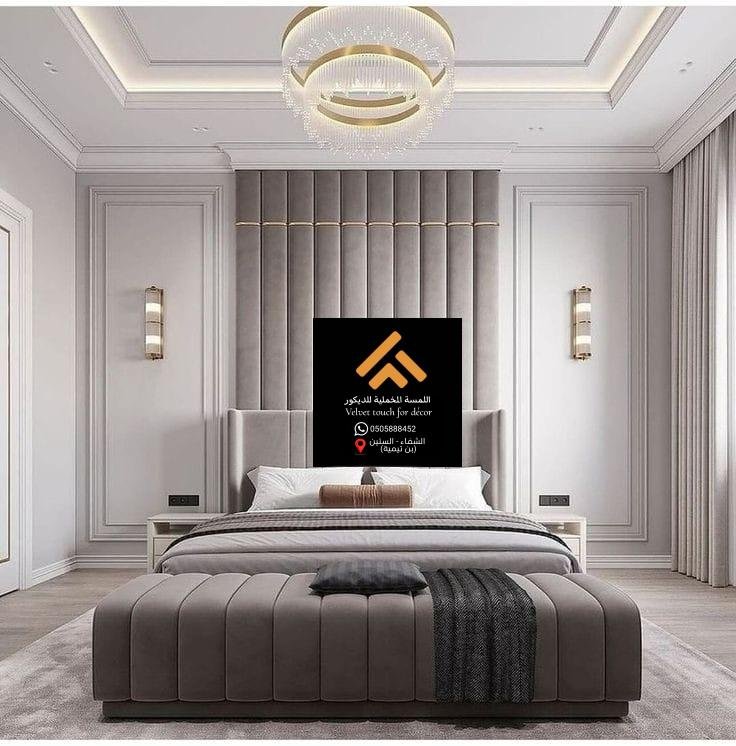 ديكور جدار غرفة النوم